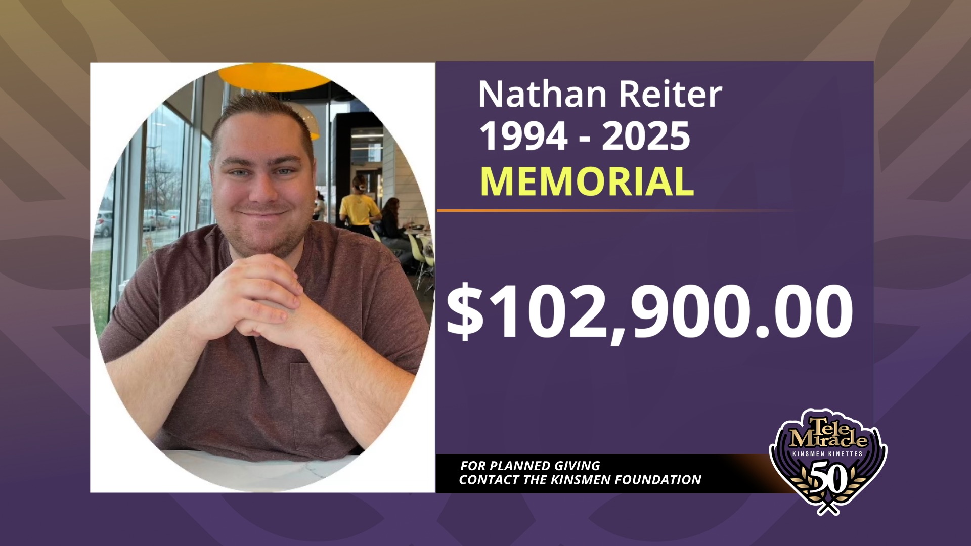 TM 50 Bequest Nathan Reiter Donation