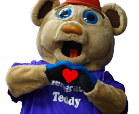 teddy heart hands square